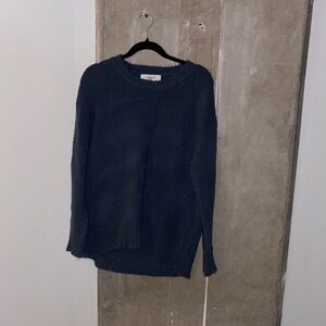 Workshop Navy Knit Sweater